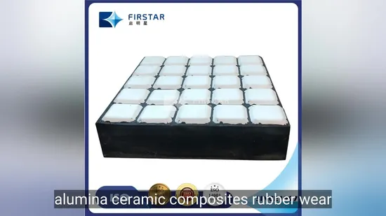 Abrasion Alumina Ceramic Rubber Liners for Wear Resistance
